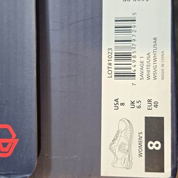 Born Primitive Savage 1 White Sneakers Womens Size 8 - Picture 8 of 8